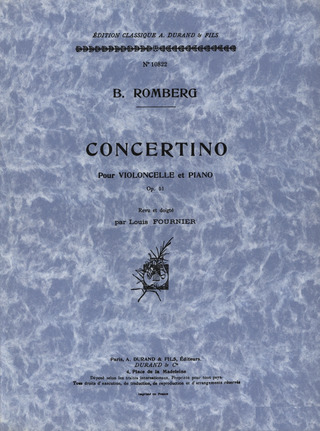 Concertino Op. 51 Vlc/Piano