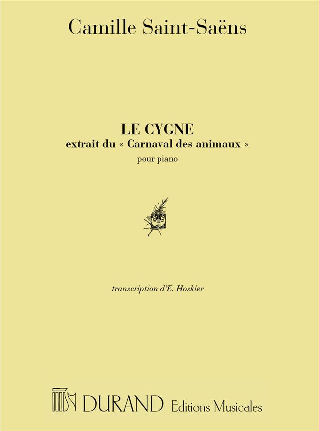 Le Cygne Piano (Hoskier) (SAINT-SAENS CAMILLE)