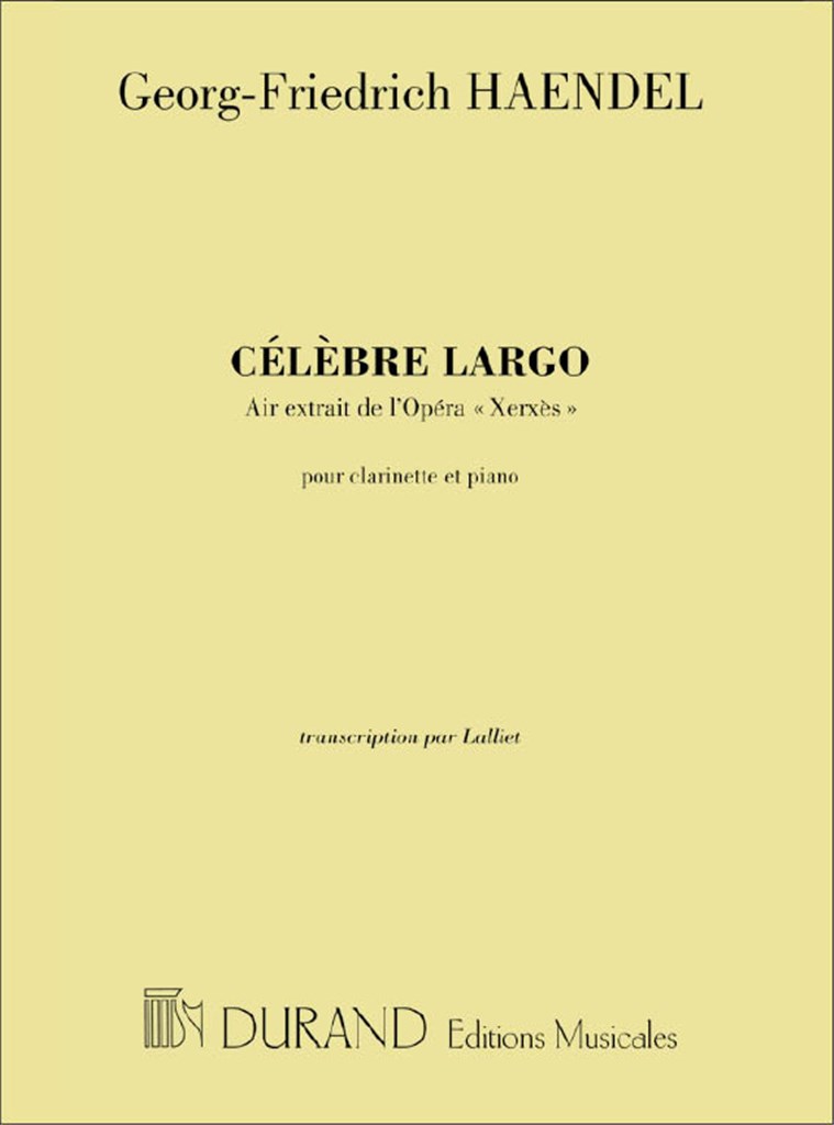 Largo Hautbois/Piano (Xerxes
