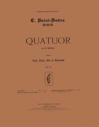 Quatuor Op. 41 2 Pianos 4Ms