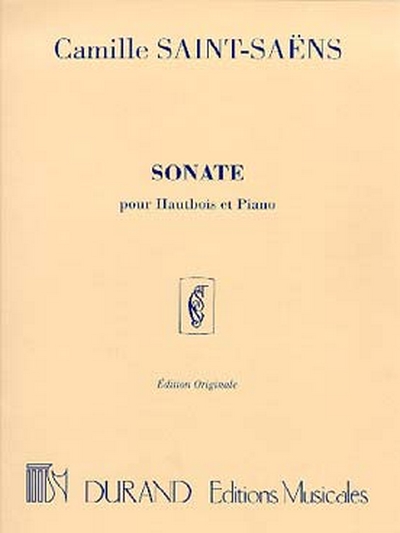 Sonate Op. 166 Hautbois/Piano