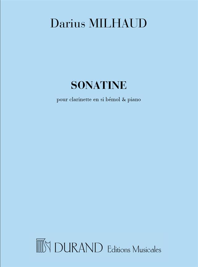 Sonatine Pour Clarinette Et Piano