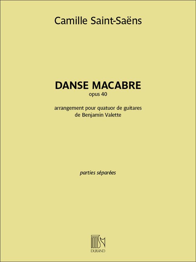 Danse Macabre Op. 40 (SAINT-SAENS CAMILLE / BENJAMIN VALETTE (ARR)