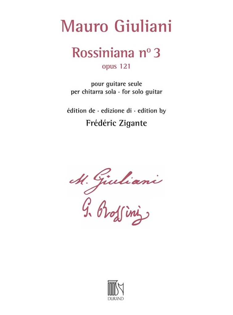 Rossiniana n° 3 (opus 121)