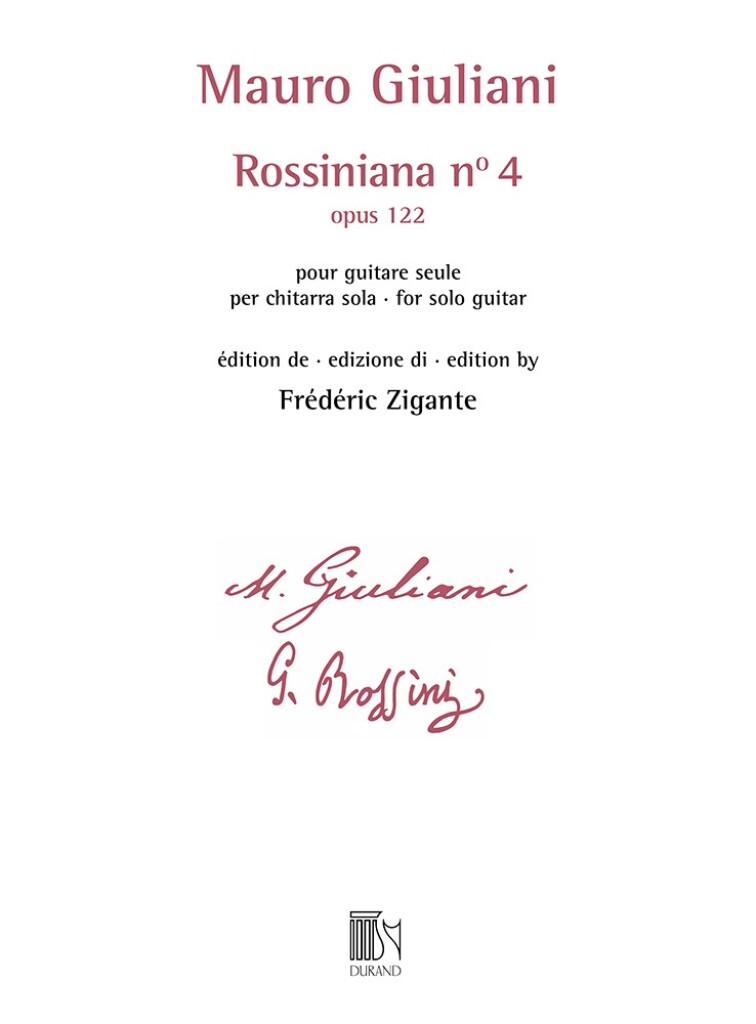 Rossiniana n° 4 (opus 122)