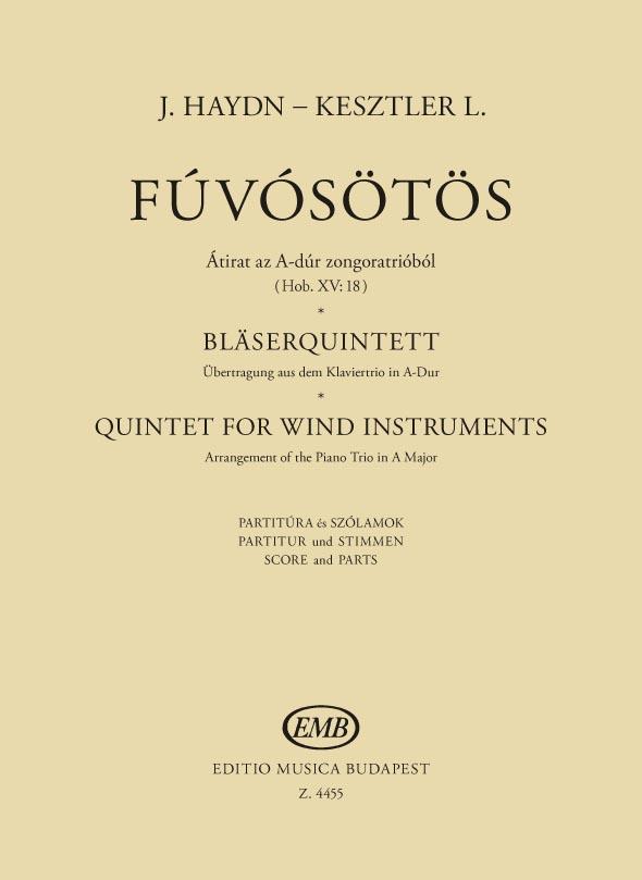 Quintet For Wind Instruments Wind Quintets, Score/Parts
