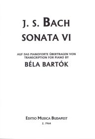 Sonata VI(Piano) (BACH JOHANN SEBASTIAN)