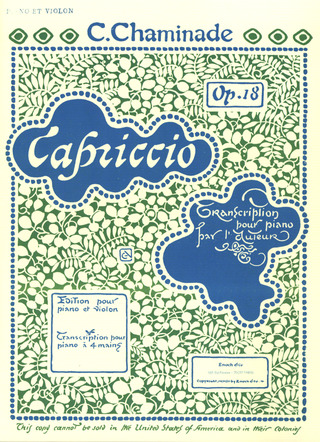 Capriccio Op. 18 (CHAMINADE CECILE)