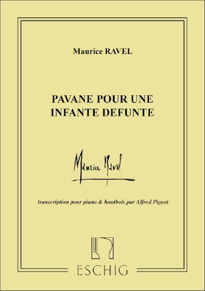 Pavane Pour Une Infante Defunte Hautbois/Piano (Piguet)