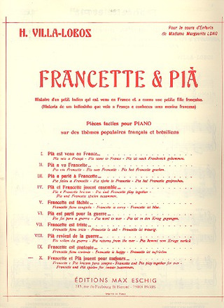 Franc. And Pia N 10 4Mains (Franc./Pia Jouent Pour Toujours)