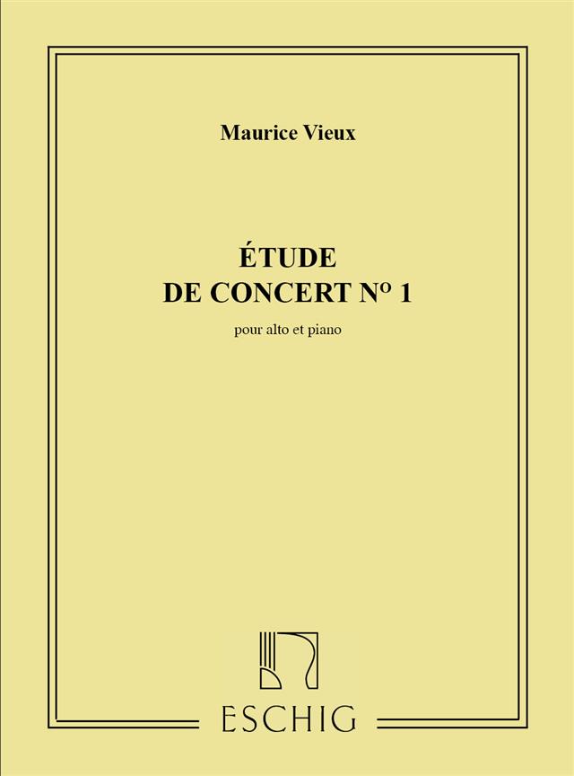 Etudes De Concert N. 1, En Ut Majeur