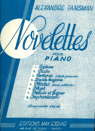 Novelette N 8 Improvisation Piano