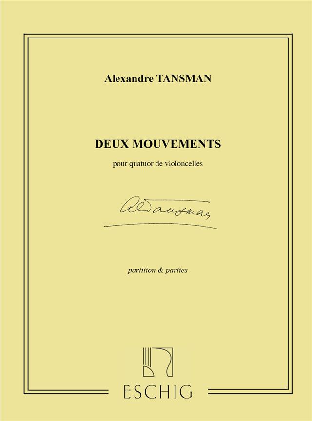 2 Mouvements 4 Violoncelles (TANSMAN ALEXANDRE)