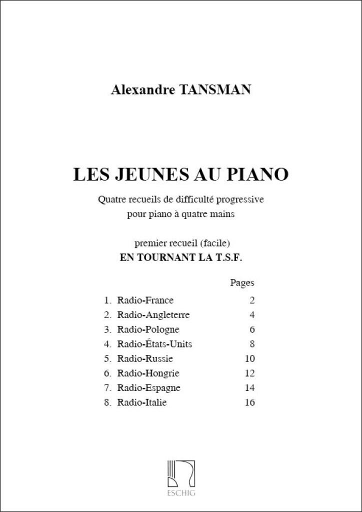 Jeunes Au Piano Vol.1 4 Ms (En Tournant La Tsf)