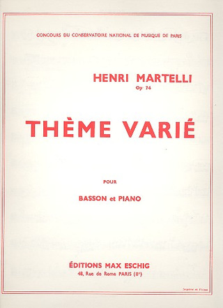 Theme Varie Fg/Piano