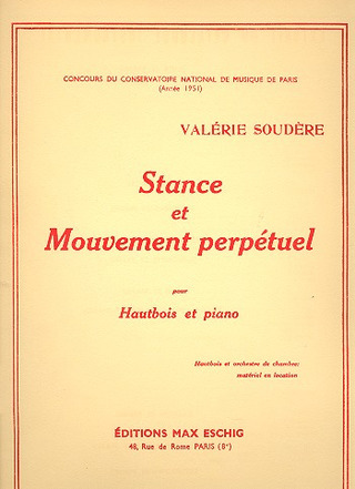 Stance Et Mouvt Hbt/Piano (SOUDERE VALERIE)