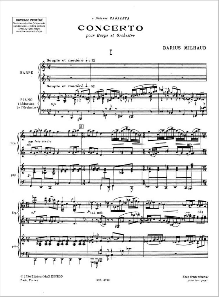 Concerto Harpe/Piano