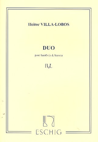 Duo Pour Hautbois Et Basson (VILLA-LOBOS HEITOR)