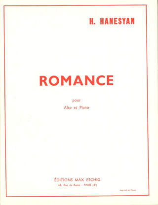 Romance Alto/Piano