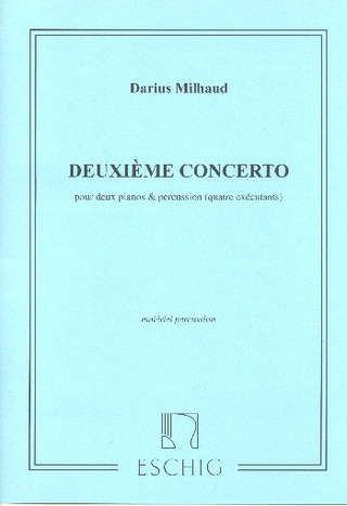2ème Concerto Pour Deux Pianos And Percussion