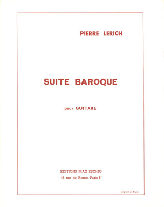 Suite Baroque Guitare