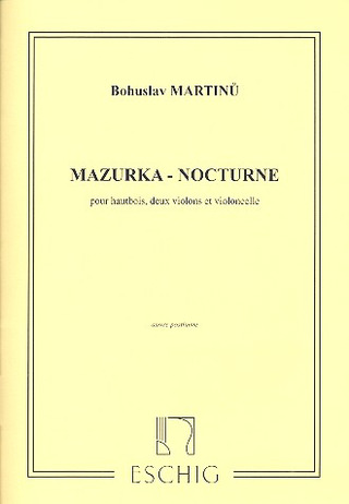 Mazurka Nocturne Parties (Hb/2 Vl/Vlc