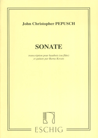 Sonate (PEPUSCH JOHANN CHRISTOPH)