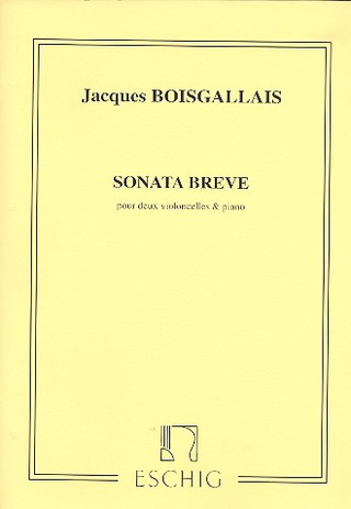 Sonata Breve 2 Violoncelles/Piano