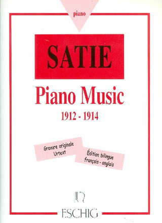 Piano Music (1912-1914) Menus Enfantil Peccad Verita