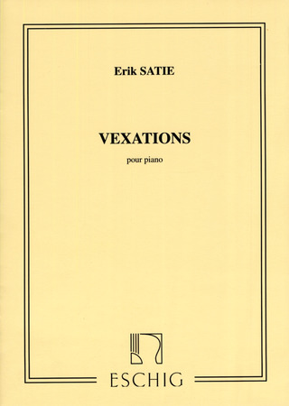 Vexations Piano (SATIE ERIK)