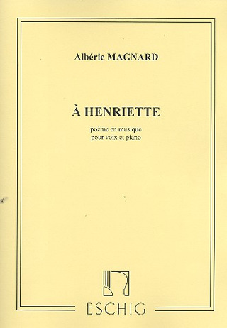 A Henriette Chant/Piano
