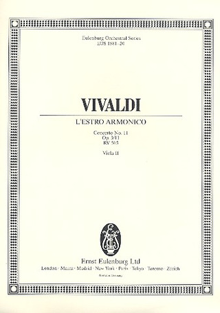 L'Estro Armonico Op. 3/11 Rv 565 / Pv 250