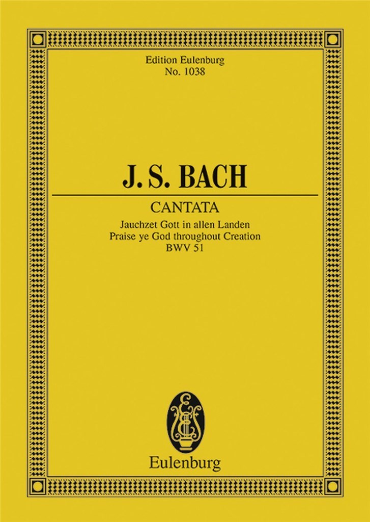 Cantata #155 (Dominica 2 Post Epiphanias) Bwv 155