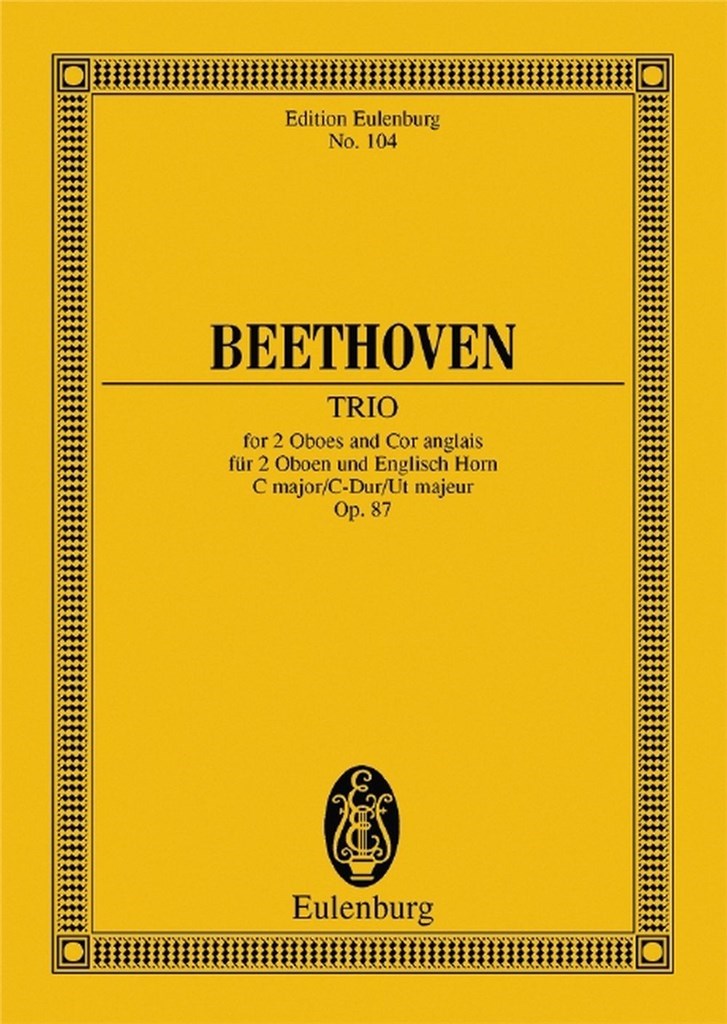 Trio C Major Op. 87