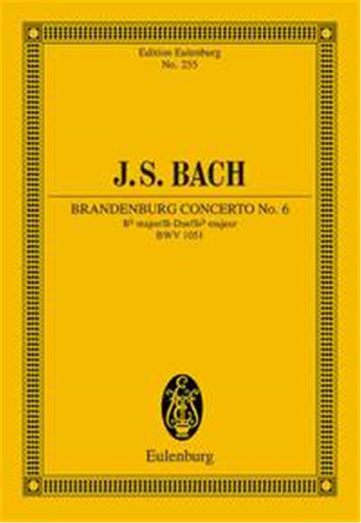 Brandenburg Concerto #6 Bb Major Bwv 1051