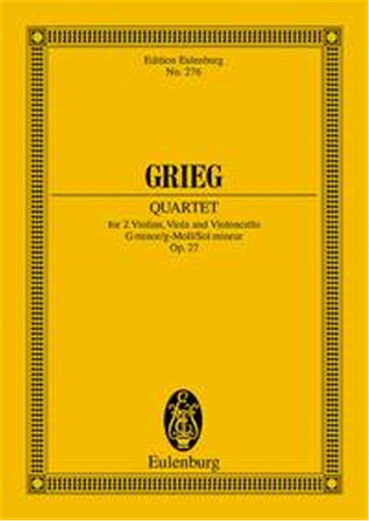 String Quartet G Minor Op. 27