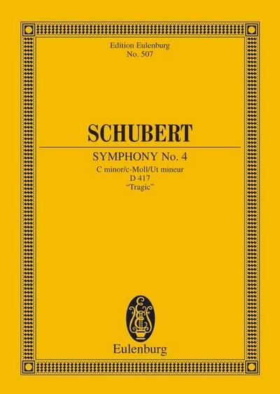 Symphony #4 C Minor D 417 (SCHUBERT FRANZ)