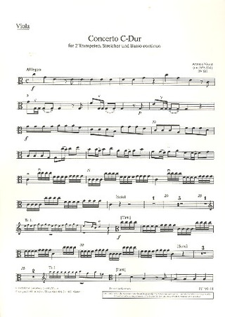 Concerto C Major Op. 46/1 Rv 537/Pv 75
