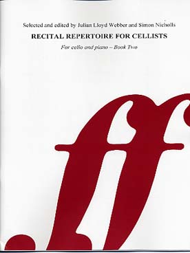 Recital Repertoire For Cellists. Book 2 (LLOYD WEBBER JULIAN)