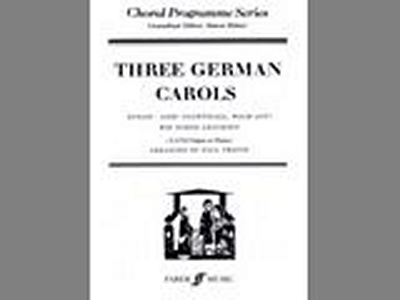 3 German Carols. SATB Acc. (Cps)