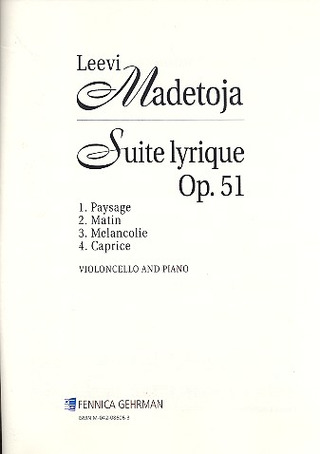 Lyric Suite Op. 51 (MADETOJA LEEVI)