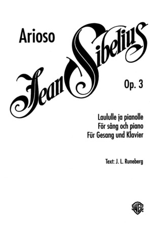 Arioso Op. 3 (SIBELIUS JEAN)