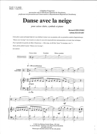 Bourrasque (Xylohone Et Piano)