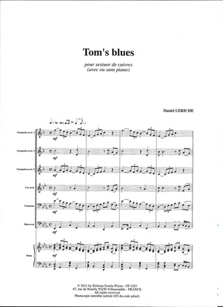 Tom's Blues (Sextuor De Cuivres)