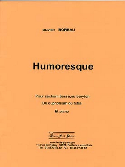 Humoresque (Saxhorn Basse Ou Baryton Ou Euphonium Et Piano)