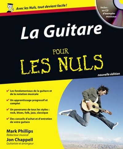 Pour Les Nuls Guitare Tab Cd (PHILLIPS MARK / CHAPPELL JON)