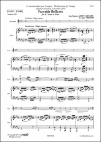 Fantaisie Brillante - J. B. Arban - Cornet Et Piano (ARBAN JEAN-BAPTISTE)