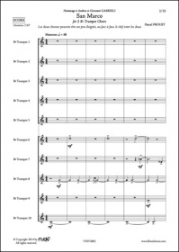 San Marco - P. Proust - Dixtuor De Trompettes (PROUST PASCAL)