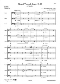 Blessed Through Love - D. 55 - F. Schubert - Trio De Tubas (SCHUBERT FRANZ)