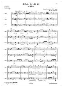 Infinite Joy - D. 51 - F. Schubert - Trio De Tubas (SCHUBERT FRANZ)